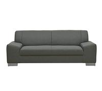 DOMO Collection Alisson - Divano a 3 posti, 199 x 83 x 75 cm, grigio