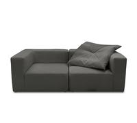 DOMO. collection Divano Adrian, divano modulare, 2 posti in due poltrone angolari, Bigsofa, divano modulare, 2 elementi di imbottitura singola, 2 divani, 216 x 108 x 69 cm (larghezza x profondità x