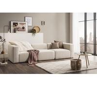 DOMO. collection Divano Adrian, divano modulare, 3 posti, composto da 2 poltrone angolari e 1 poltrona Bigsofa, divano modulare, 3 elementi imbottiti, 3 divani, 301 x 108 x 69 cm (larghezza x