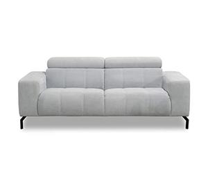 DOMO. collection Divano Cunelli, 2 divani, con funzione schienale, 2 posti, con funzione relax, divano imbottito, 208 x 104 x 79 cm (larghezza x profondità x altezza)
