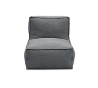 DOMO. collection Wangerooge, poltrona da giardino, resistente alle intemperie, divano da giardino, sedia da giardino, poltrona da esterno, sacco d'aria, da giardino, 75 x 115 x 73 cm (larghezza x