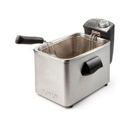 Domo DO458FR Friggitrice singola 4 L 3000 W Nero, Acciaio inox - Nouvo