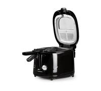 DOMO DO461FR 2 5 L 1800 W Nero FRIGGITRICE, capacità 2,5 l, Max potenza 1800 W, 1 programmi, da 130 °C a 190 °C, Nero