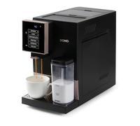 DOMO DO743K Macchina da caffè con ugello montalatte - Pompa a pressione italiana 19 bar - 1,1 l - Touch screen - scalda tazze - oro rosa/nero