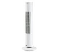 DOMO DO8154 Ventilatore silenzioso con telecomando - Ventilatore a torre con 3 livelli - Oscillazione 60° - Timer 7h Forte flusso d'aria - Ventilatore moderno per camera da letto, ufficio e casa