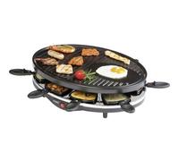 DOMO DO9038G Raclette Funzione grill, Rivestimento antiaderente, Spia luminosa