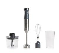 DOMO DO9226M Set frullatore 3 in 1 600 W con ciotola misuratore grigio+acciaio inox