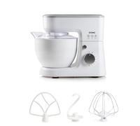 DOMO DO9241KR Robot da Cucina - 4 L - 600 W, Bianco/Argento