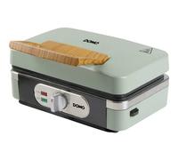 DOMO DO9276C SANDWICH-WAFFLE-GRILL 3-IN-1 Macchina per cialde Verde salvia