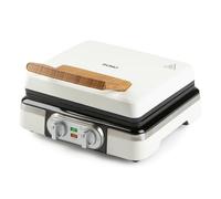 DOMO DO9280W - Piastra per waffle - Macchina per waffle belghe - Rivestimento antiaderente - 1520W - Bianco