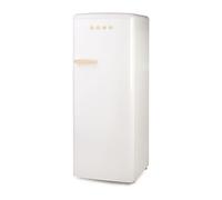 DOMO Frigorifero Mono Porta Retro' Vintage DO91709R Bianco 144 cm