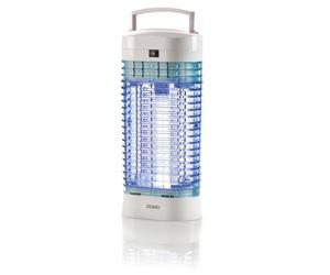 DOMO KX006N/2 Insetticida Elettrico - Lampada per Zanzare per Interni - Trappola per Mosca con Luce UV e 2000 V - Inodore e silenzioso - Stand o Appeso - 5,5 W
