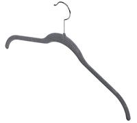 DOMO PAK LIVING Appendiabiti Antiscivolo salvaspazio, Grigio, Larghezza 43 cm