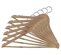 DOMO PAK LIVING Appendiabiti, Legno, Cerisier, 7,5 x 44 x 23 cm, 6 unità