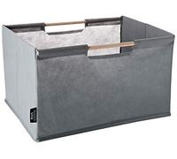 DOMO PAK LIVING Cesto con manici in legno