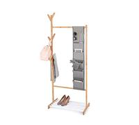 DOMO PAK LIVING Stander Appendi Abiti in bamboo con multitasca