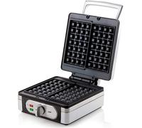 DOMO Piastra per wafel 2 in 1, per cialde di forma quadrata extra spesse