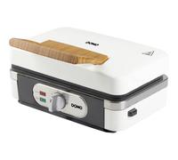 DOMO SANDWICH-WAFFEL-GRILL 3-IN-1 POWDER WHITE Tostiera Bianco