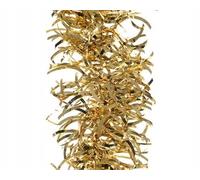 DomoDomo - Ghirlanda di tinsel oro 10 × 270 cm brillante catena di Natale