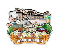 Domodossola Piemonte Italia Magnete Frigorifero Magnete In Legno Souvenir Arte Collezione Creativa Fatto a Mano Viaggio Casa Ufficio Regali Paesaggio Frigorifero Decor 2908