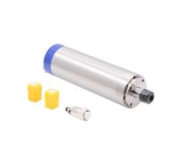 DOMOJT Motore del mandrino Motore mandrino raffreddato ad Acqua ER16 da 1,5 kW D = 65 mm Raffreddamento ad Acqua con 4 Cuscinetti Serie 7(220V)