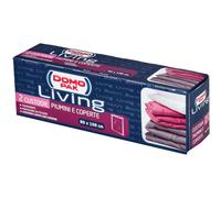 Domopak Living custodie per piumini e coperte 2 pz Trasparente