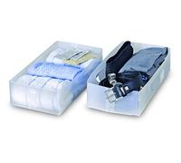 Domopak Living - Set divisori per cassetti - Trasparente - 15 x 30 cm