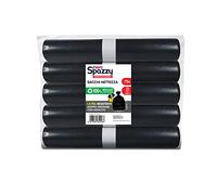 Domopak Spazzy Professional Sacco Ultra Resistente, 110 lt, Nero, 5 Confezioni da 15 pezzi