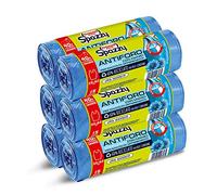 Domopak Spazzy Sacchi Nettezza Antiforo profumati 40Lt - 6 Conf. da 15 Pz