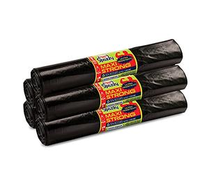 Domopak Spazzy Sacchi Nettezza Maxi Strong - Condominiale 150 Lt - Nero - 5 Confezioni Da 10 Pezzi