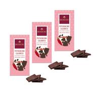 Domori® | Cioccolato Fondente Peperoncino Calabrese | Tavoletta Cioccolato Fondente Cacao Criollo e Peperoncino - 3 x 75 Gr