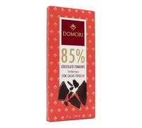 DOMORI TAVOLETTA 85% CIOCCOLATO FONDENTE INTENSO CON CACAO CRIOLLO 75 GR