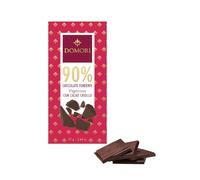 Domori® | Tavoletta Cioccolato Fondente 90% Cacao Criollo | Tavoletta Cioccolato Gusto Deciso - 1 x 75 Gr