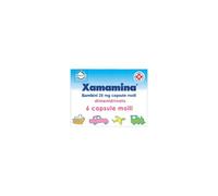 Xamamina Bambini 25 mg Dimenidrinato Antinausea 6 Capsule Molli