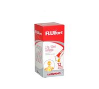 Dompé Fluifort 2,7 gr/10 ml Sciroppo Mucolitico e Fluidificante 12 Bustine