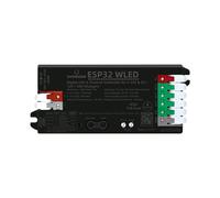 DOMRAEM 4-Channel LED Strip Controller ESP32 WLED Digital Controller PD5/12/20V DC5-24V Input 16A A