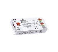 DOMRAEM ESP8266/ESP32 Controller LED digitale USB-C WLED | Strisce IC RGB WS2814/12B/05/APA102 | Fusibile da 16 A ~ 0,5 W in standby | Microfono e UART(White ESP32 Mic UART)