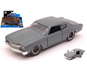 Dom's Chevy Chevelle SS 1970 Grey Fast & Furious 1:32 Model JADA TOYS