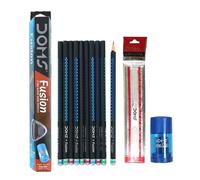 Doms Fusion Xtra Super Dark confezione da 20 matite scala gratuita, spedizion...