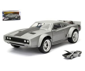 Dom's Ice Dodge Charger R/t Fast & Furious Grey 1:24 Model JADA TOYS