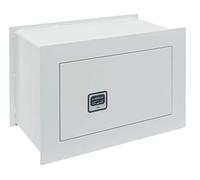 Domus 271320 Cassaforte a Muro a Chiave, Grigio Chiaro