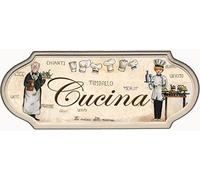 Domus Artis Targa per Porta Decoro Cucina Shabby Chic Country Decoro