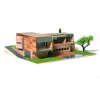 Domus Kit Villa Moderna Scala 1:87 Ho
