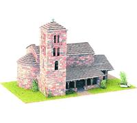 DOMUS-KITS Domus Kits40076 2930 Pezzi Romanica 2 St. Joan De Caselles Modello Chiesa, Scala 1:50, Multicolore