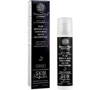 PURE RETINOL 0,1% Contorno Occhi Multipeptide - Siero-Crema Anti-Age Notte con Collagene Vegano e Niacinamide - Effetto Rigenerante e Distensivo - 15ml - Domus Olea Toscana