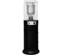 Domus Stufa a Gas GPL Esterno 11 kW Volume 20 m3 Nero 2636885 Short Round Patio