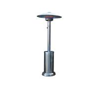 Domus Stufa Gas Gpl Infrarossi a Fungo + Ruote Acciaio Kw 5/12