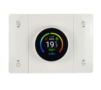 Domus T44 Cronotermostato WiFi Smart Connesso Rilevatore Umidità Ambiente Bianco