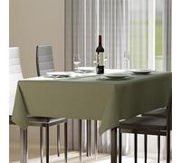 Domus&Trend - Tovaglia Antimacchia in Cotone e Poliestere 140x240 12 Posti Cucina e Sala da Pranzo per Casa/Ristorante, Tovaglia Copritavolo Durevole e Resistente a Pieghe e Lavaggi 100% Made in Italy