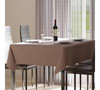 domus&trend - Tovaglia Antimacchia in Cotone e Poliestere 160x160 6 Posti Cucina e Sala da Pranzo per Casa/Ristorante, Tovaglia Copritavolo Durevole e Resistente a Pieghe e Lavaggi 100% Made in Italy